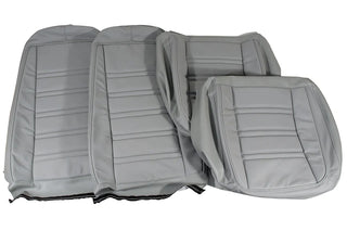 Buy 76-77-smoke-code-67 1976 Corvette Reproduction Leather/Vinyl Seat Covers by Corvette America