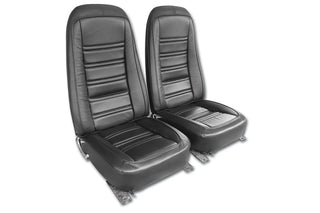 1976 Corvette Reproduction Leather/Vinyl Seat Covers by Corvette America