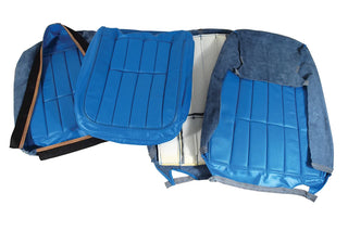 Buy 68-70-bright-blue-code-41 1968 Corvette Reproduction Leather Seat Covers by Corvette America