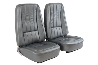 Buy 68-69-gunmetal-code-63 1968 Corvette Correct Reproduction Vinyl Seat Covers by Corvette America