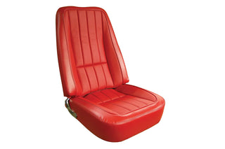 Buy 68-72-red-code-30 1968 Corvette Correct Reproduction Vinyl Seat Covers by Corvette America