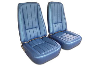 Buy 68-70-bright-blue-code-41 1969 Corvette Reproduction Vinyl Seat Covers  by Corvette America