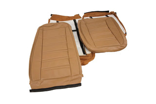 Buy 73-75-medium-saddle-code-51 1974 Corvette 100% Leather Seat Covers by Corvette America