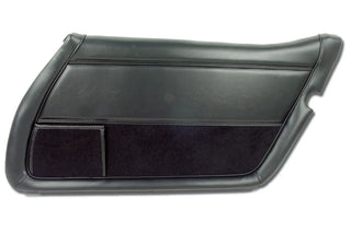 Buy 68-81-black-code-20 1980 Corvette Reproduction Vinyl Door Panel with Felt, Right Hand by Corvette America