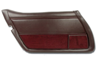 Buy 80-claret-code-36 1980 Corvette Reproduction Vinyl Door Panel with Felt, Left Hand by Corvette America