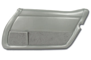 Buy 81-silver-code-64 1981 Corvette Reproduction Vinyl Door Panel with Felt, Right Hand by Corvette America