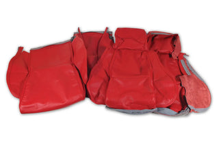 Buy 86-92-red-code-75 1988 Corvette Standard Leather Seat Covers by Corvette America