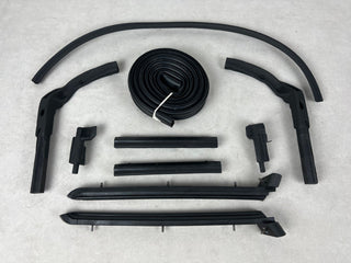 1963-1967 Corvette Soft Top Weatherstrip Kit, 10 pieces