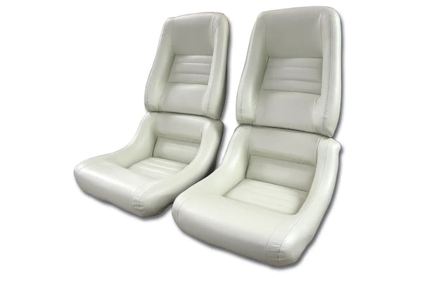 1979 Corvette Mounted 100% Leather Seat Covers- 4  Inch Bolsters