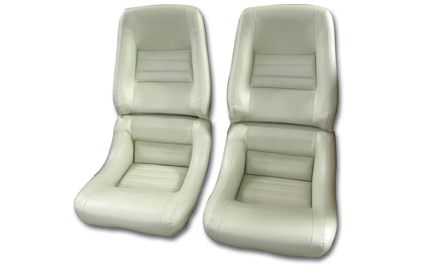 1979 Corvette Reproduction Leather/Vinyl Seat Covers- 4  Inch Bolsters