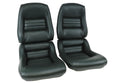 1979 Corvette Mounted 100% Leather Seat Covers- 2  Inch Bolsters