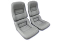 1982 Corvette Mounted 100% Leather Seat Covers- 2  Inch Bolsters
