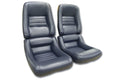 1982 Corvette Mounted 100% Leather Seat Covers- 4  Inch Bolsters