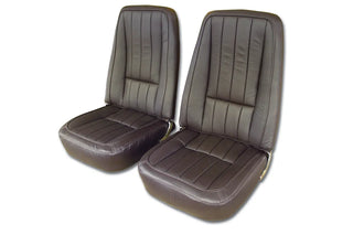 Buy 68-tobacco-code-28 1968 Corvette Reproduction Leather Seat Covers by Corvette America