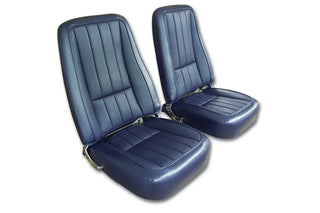 Buy 68-dark-blue-code-32 1968 Corvette Correct Reproduction Vinyl Seat Covers by Corvette America