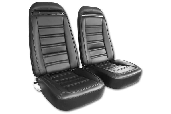 1972 Corvette Leather/Vinyl Seat Covers by Corvette America