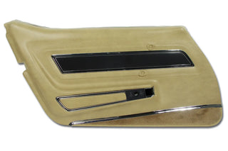 Buy 76-77-buckskin-code-57 1977 Corvette Deluxe Door Panel, Left Hand by Corvette America