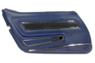 Buy 77-dark-blue-code-45 1977 Corvette Deluxe Door Panel, Left Hand by Corvette America