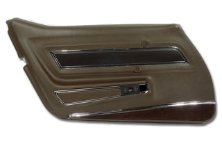 Buy 76-78-dark-brown-code-55 1977 Corvette Deluxe Door Panel, Left Hand by Corvette America