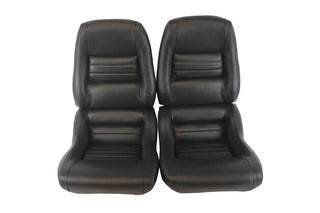 1982 Corvette 100% Leather Seat Covers- 2  Inch Bolsters