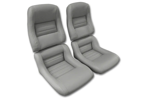 1982 Corvette Reproduction Leather/Vinyl Seat Covers- 2  Inch Bolsters