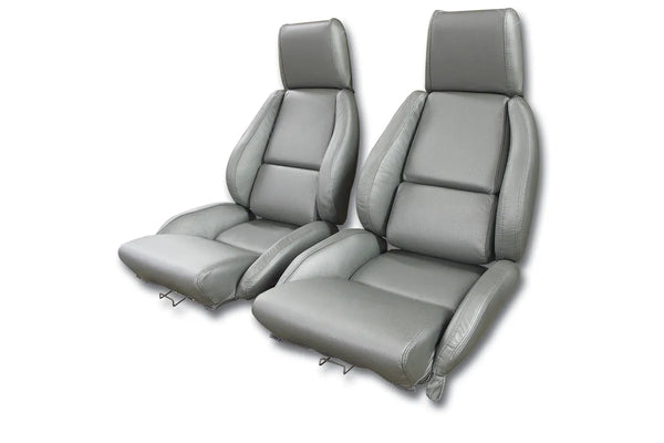 1985 Corvette Standard Leather Seat Covers- Mounted by Corvette America