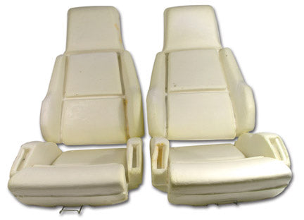 1984-1988 Corvette Sport Seat Foam 4 Piece Set