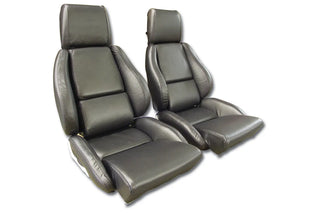 Buy 84-87-bronze-code-71 1985 Corvette Standard Leather Seat Covers by Corvette America