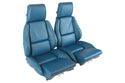 1988 Corvette Standard Leather Seat Covers - Mounted - by Corvette America