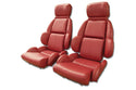 1990 Corvette Standard Leather Mounted Seat Covers by Corvette America