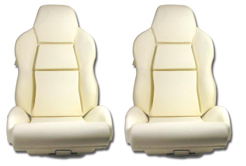 1994-1996 Corvette Standard Seat Foam 4 Piece Set